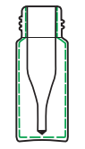 300 µL Vial with Fused Insert