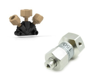 HPLC Mixing Tees and Static Mixers