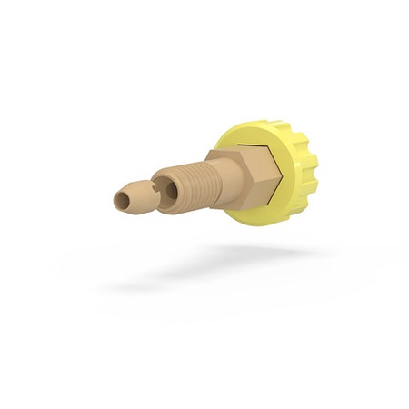 6000-254YL - PK Ftng Set, 10Pkg, Yellow