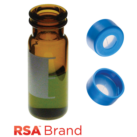 CP-1870GSA-RS - 2ml Amber Write On Vials, 100/pk
