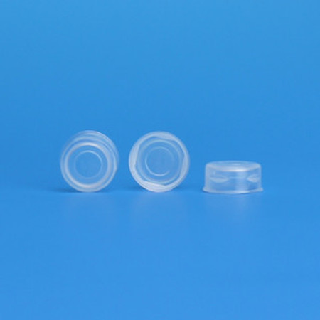 CTC-5200M - Clear Snap Cap, 10mil PE, 1000/pk