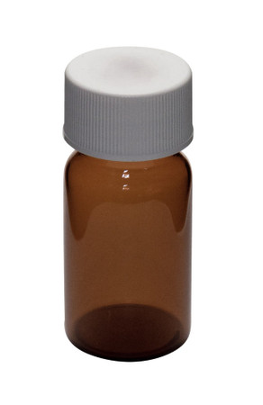 CTV-1671 - 20mL Amber Vial 24-400 solid tops PTFE/SIl 72