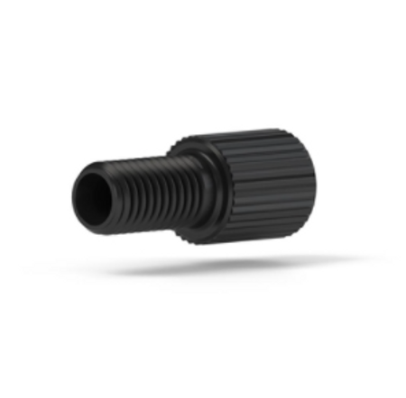 P-301X - Flangeless Male Nut 1/8in Black 10pk