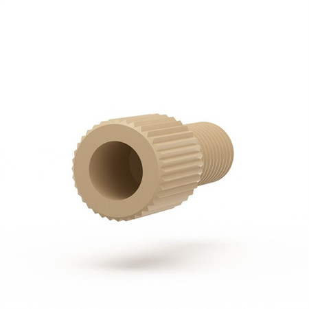 P-255X - SuperFlangeless Male Nut 1/16in PEEK Natural