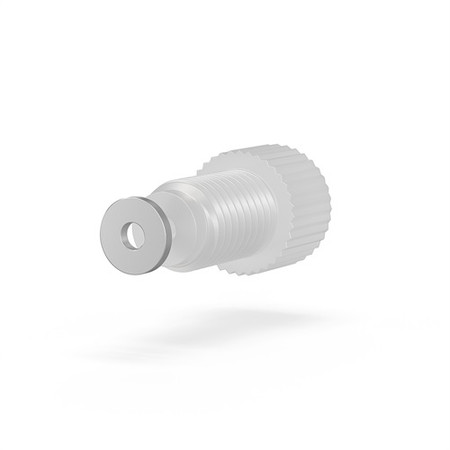 P-482T - Flanged Male Nut/Washer 1/16in Tefzel Natural
