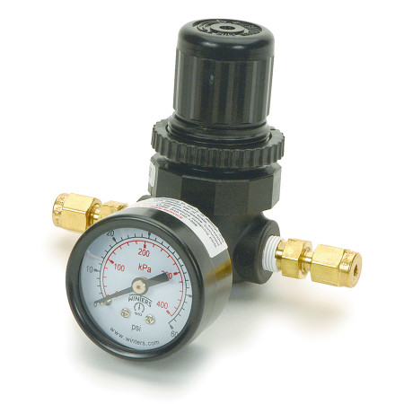 RTK-20610 - Minicyl Regulator, 1/8 inch female, 0-60 psi