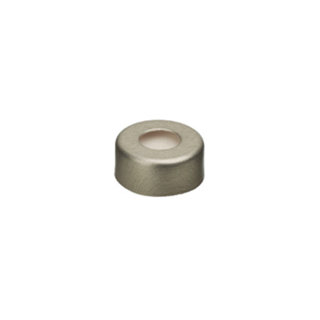 RTK-21755 - Aluminum Seal w/Septa, 13mm Silver PTFE/Silic