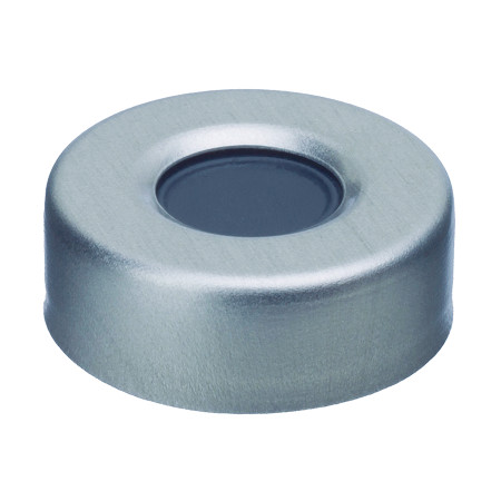 RTK-21761 - 20mm Alum. Silver w/PTFE Butyl Rub Septa 100/pk