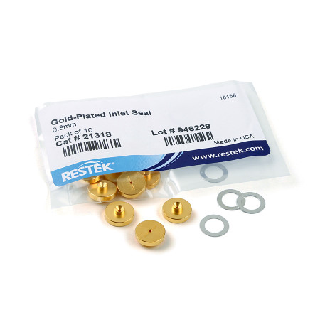 RTK-21318 - Inlet Seals, Gold Plated 0.8mm 10/pk