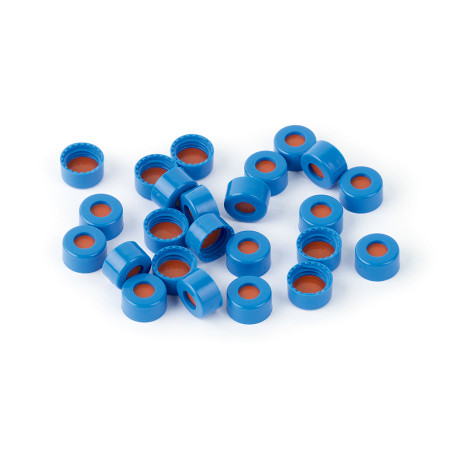 RTK-24473 - Cap, 9mm Blue PTFE/Red Rubber Liner 100/PK