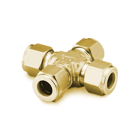 RTK-23124 - Swagelok Fitting, Brass 1/8" Cross, 2-pk