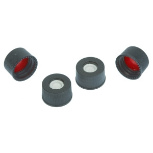 RTK-21746 - Vial/Cap/Septa,13-425 Blk Top Hat PTFE/Sil