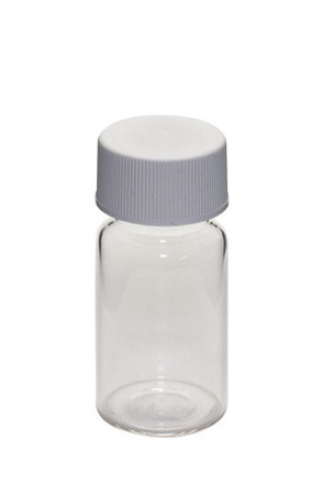 9-084 - 20ml Clr Closed Top Vials, 72/pk