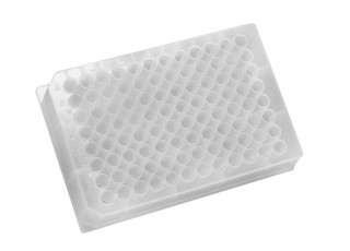 96-0502 - 96 Deep Well, 0.5ml PP V Bottom raised rim DNase Free 80/pk