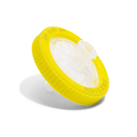 5190-5280 - Captiva Econofilter, polypropylene membrane, 25 mm diameter, 0.45 um pore size, 1000/pk