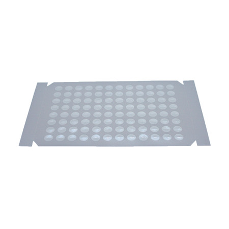 96-031CZS - Clear Zone Sealing Film, PreSlit 96 Adhesive-Free Wells, 500/ca