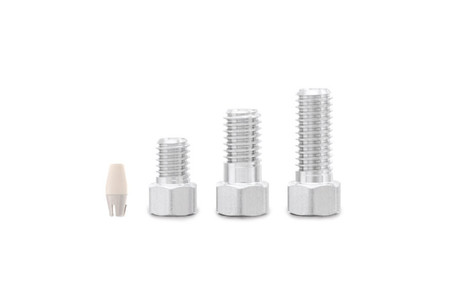 15-20-03840 - EXP Hex Head Male Nuts & Ferrules short 10/pk