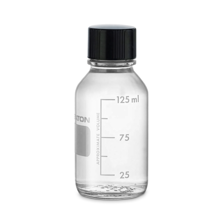 219755 - 125 ML BTL, MEDIA, CLR, GRAD, RUB LNR, 48/case