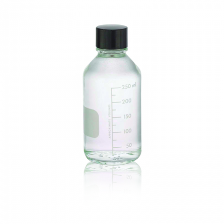 219817 - 250ml Grad.Bottle/Tef. Cap, case 48
