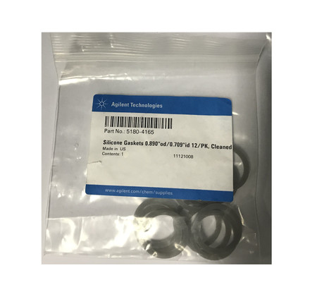 5180-4165 - Silicone Gaskets 0.890"od/0.709"id 12/PK