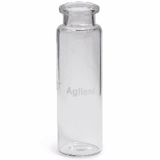 5182-0837 - Flat bottom headspace vials, 20ml, 100PK - Chrom Tech