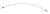 8005-0812 - PEEK cpilry 0.005x20" red cap 1/pk WAT