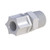 AC-205V - TUBING CONNECTION, 1/2" OD x 1/2" NPT,PP 5/pk
