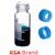 CP-0952GS-RS - Write on 2ml clear screw top RSA glass vials,100PK