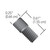 P-213 - Super Flangeless Headless M6 Nut 1/16in Short P-213 - Super Flangeless Headless M6 Nut 1/16in Short