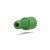 P-220G - Flangeless Male Nut 1/16in Polypropylene Green