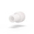 P-308W - Flangeless Male Nut 1/8in White Short