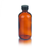W216855 - 4 OZ BTL, BostonRound, Amber, 24/CS