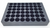 Aluminum block holder for 48 vials Aluminum block holder for 48 vials