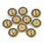 RTK-21241 - Gold Plated Inlet Seal 10/pk