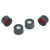 RTK-21746 - Vial/Cap/Septa,13-425 Blk Top Hat PTFE/Sil