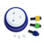 RTK-27836 - Mobi-Cap  3-Port For GL-45 Threaded Bottles Ea.