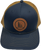 MKTG-CAP-B - Chrom Tech Snapback Trucker, Navy/Caramel
