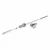 G4280-81301 - Capillary, stainless steel, rigid, bend, 0.6 mm id, 141 mm length, 2x fittings