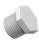 CT-PPEX - PLUG for type E 1/2" NPT ports, PP, 10PK