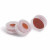 5182-0550 - Snap cap with red silicone septa 100/PK 5182-0550 - Snap cap with red silicone septa 100/PK