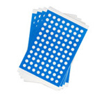 Blue adhesive film for well plates