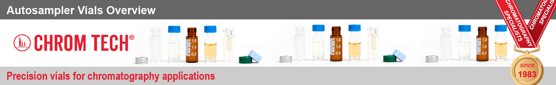Autosampler Vial Overview hero banner