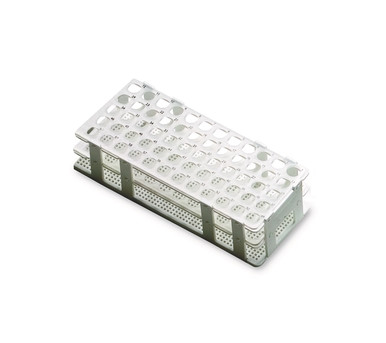 SP Bel-Art Heavy Duty Test Tube Rack, 72 Place Polypropylene Rack For 10-13mm Tubes, Stackable & Autoclavable