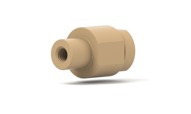 CV-3340 - Check Valve Inline 10-32I to 10-32I Biocompat - Chrom