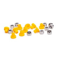 5022-2154 - Tefzel Ferrules and SS Lock Rings 10PK - Chrom Tech, Inc.