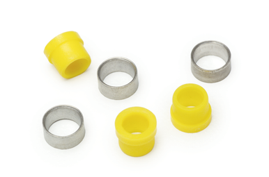 5063-6598 - Tefzel ferrules/SS rings, 1/8 in 10/PK - Chrom Tech, Inc.