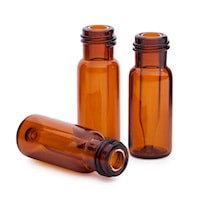 5188-6592 - Screw Vial, fixed insert, amber, 100/pk - Chrom Tech, Inc.