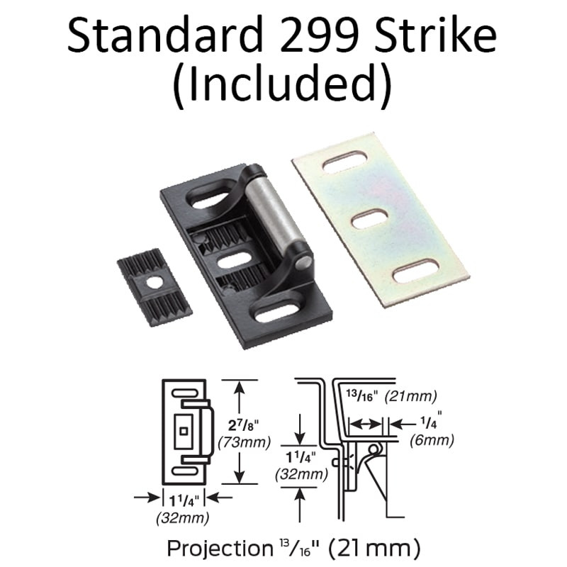 Von Duprin 22 Series Rim Exit Device - Strike