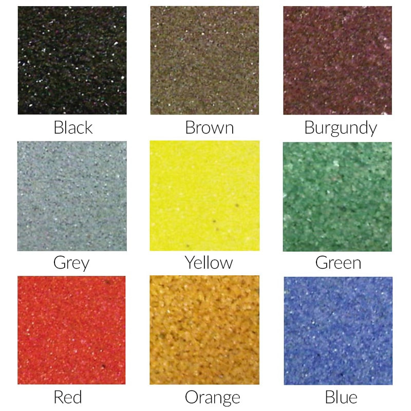 Ribbed Bar Abrasive 3" Stair Tread with Angled Nosing & Extruded Anchor - Babcock Davis - Finishes