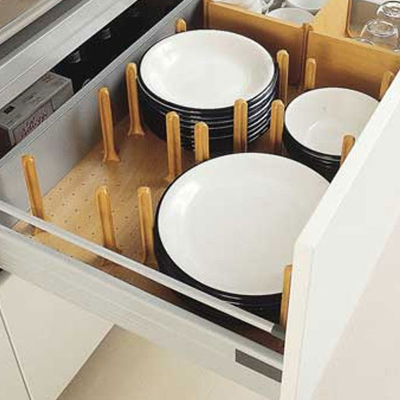 Richelieu Wood Rev-A-Shelf Deep Drawer Peg (Set of 4) - 4DPSPEG4 - Image